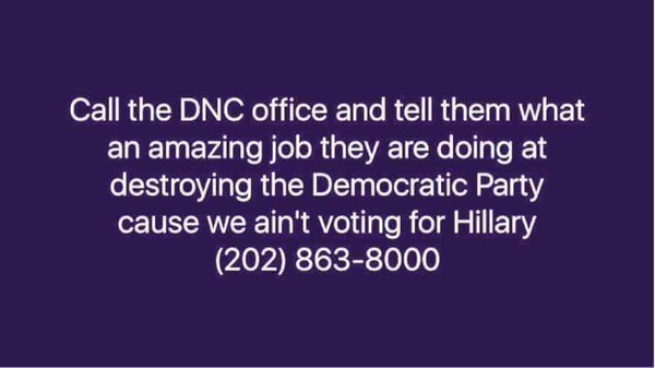 Macky_McGuinea's tweet photo. #DropOutHillary #HillCantWin #hillaryResearch #HillaryPathologicalLiar #HillaryGoHome #FeelTheBern #ForThePeople https://t.co/LRfDcDpcsf