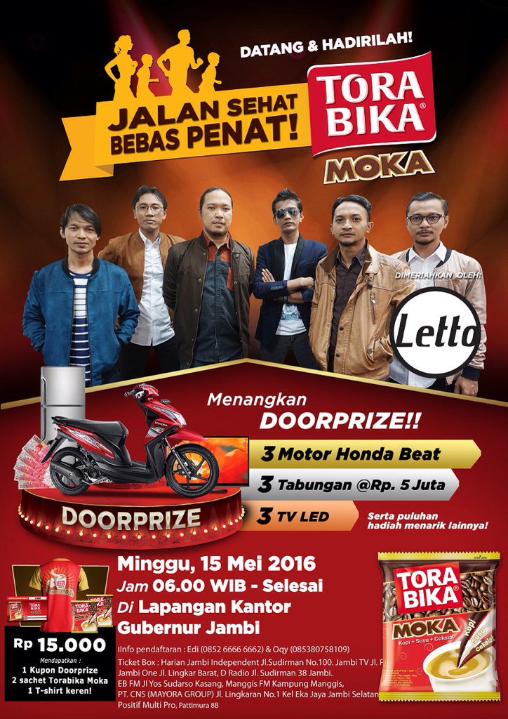 Minggu, 15 Mei 2016. Di Lapangan Kantor Gubernur Jambi.