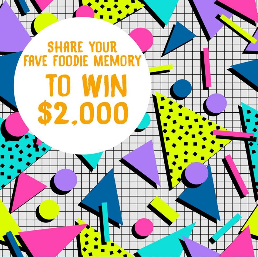 To launch events for 2016, we're giving away $2,000! Share with us your fave foodie memory: bit.ly/goodfoodie16