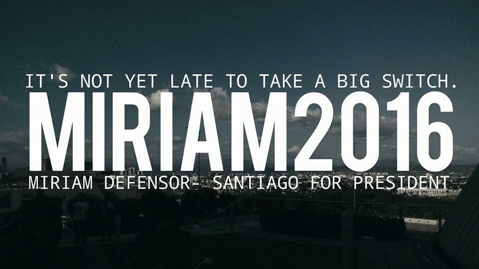 leonardgma's tweet photo. Two hrs can make a difference to this country. It's not yet late! #SwitchToMiriam #MIRIAMforPRESIDENT #Election2016 https://t.co/WCLVtM0yyI