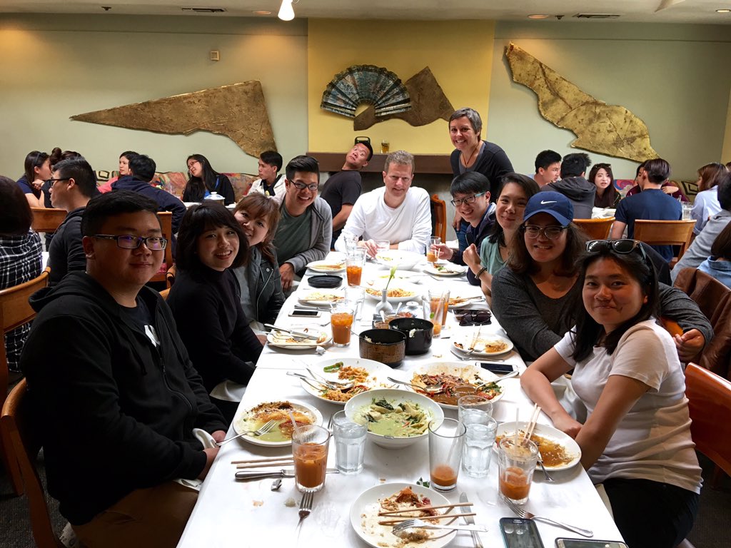 Thanks for visiting Lemon Grass Sacto. Great to see young talents. Good luck #Singaporeculinary #CIA-students.