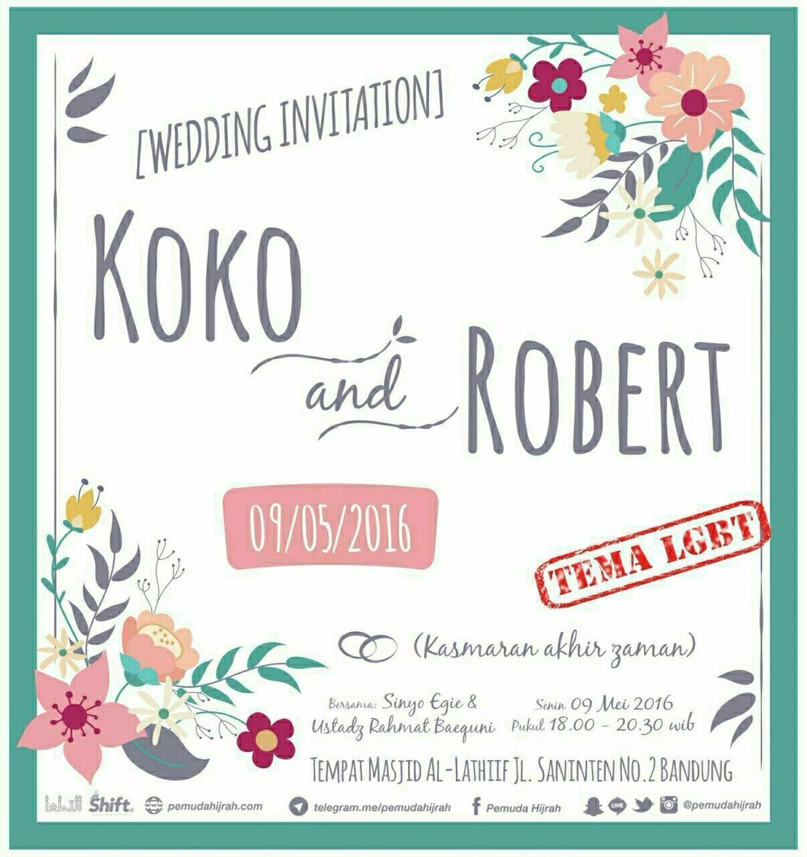 Kajian untuk senin malam ini. Bandung, yuk merapat!