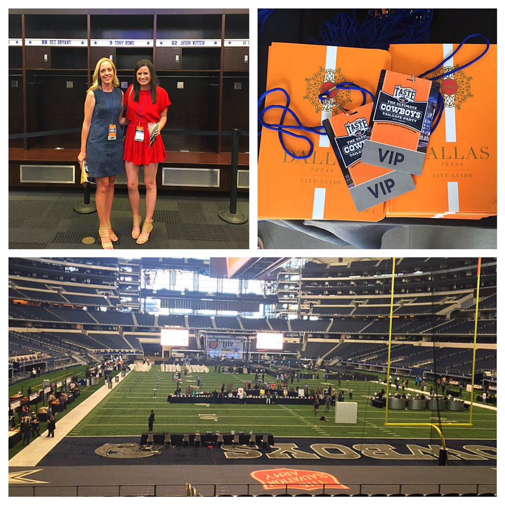 TheScoutGuideD's tweet image. We were so happy to be a sponsor for the @ntfb Taste of the NFL at AT&amp;amp;T Stadium this evening!
