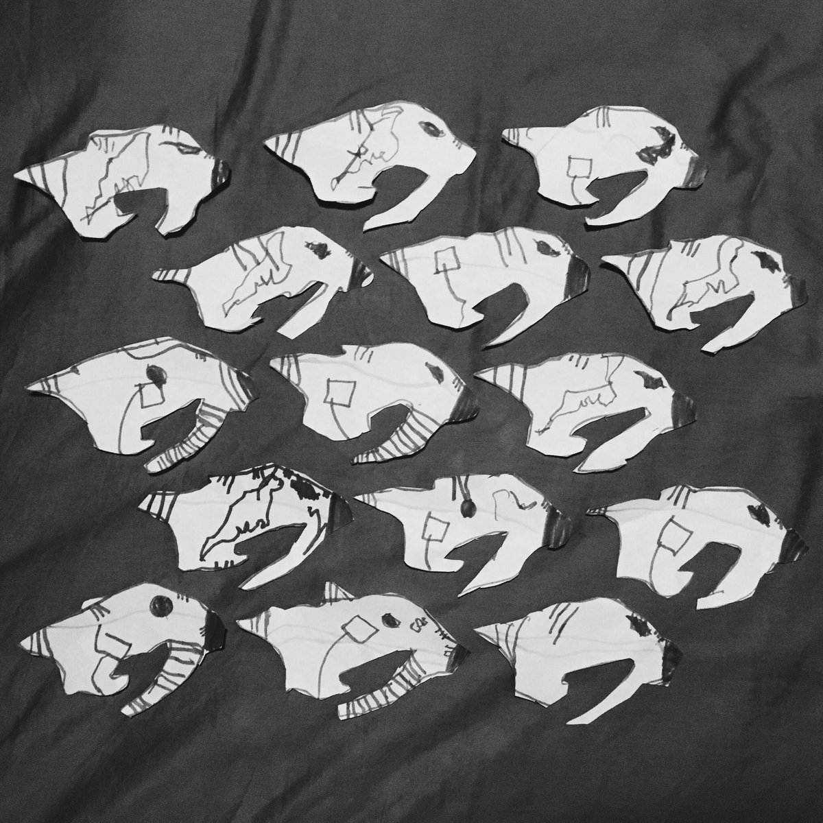 sheetsjenn's tweet photo. 🏒My 4yr old made these + is sleeping in his @PredsNHL jersey even though we lost #StandWithUs #7thMan #StanleyCup https://t.co/Fx1R9axY2H