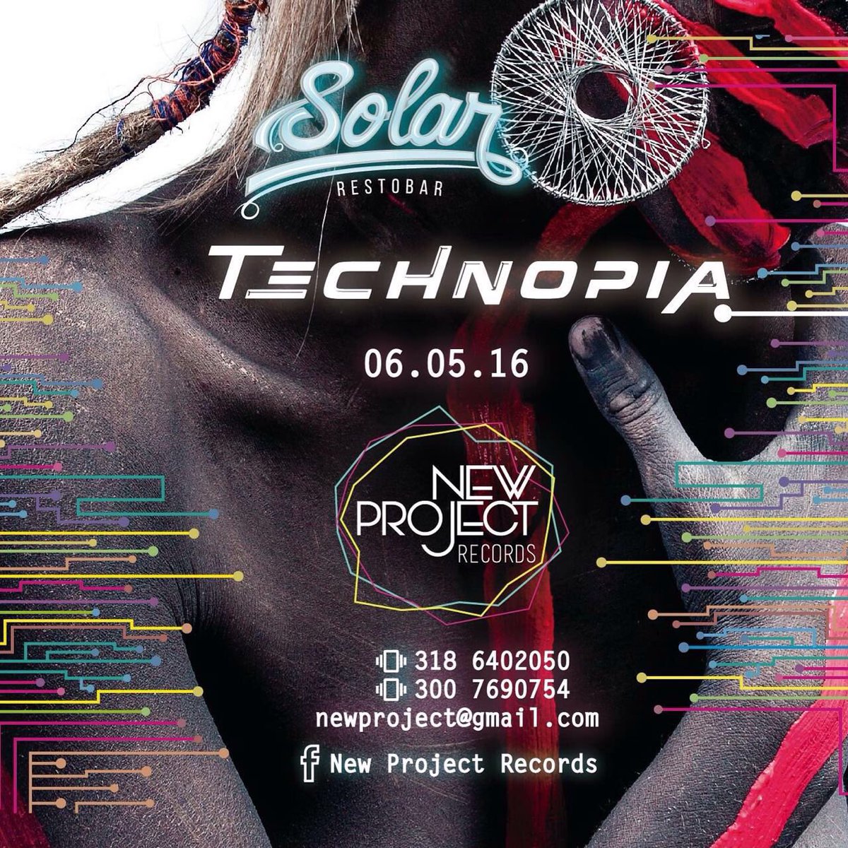 OrgulloLGBT's tweet photo. El próximo viernes mayo 6 #Technopia llega @SolarRestobar con un gran Line-up de DJs https://t.co/UcFzdpZsqh