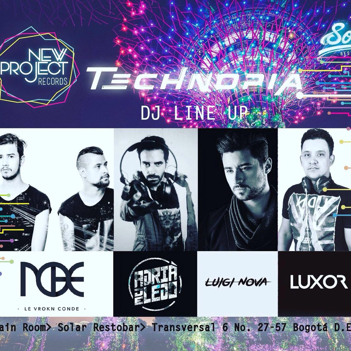 OrgulloLGBT's tweet photo. El próximo viernes mayo 6 #Technopia llega @SolarRestobar con un gran Line-up de DJs https://t.co/UcFzdpZsqh