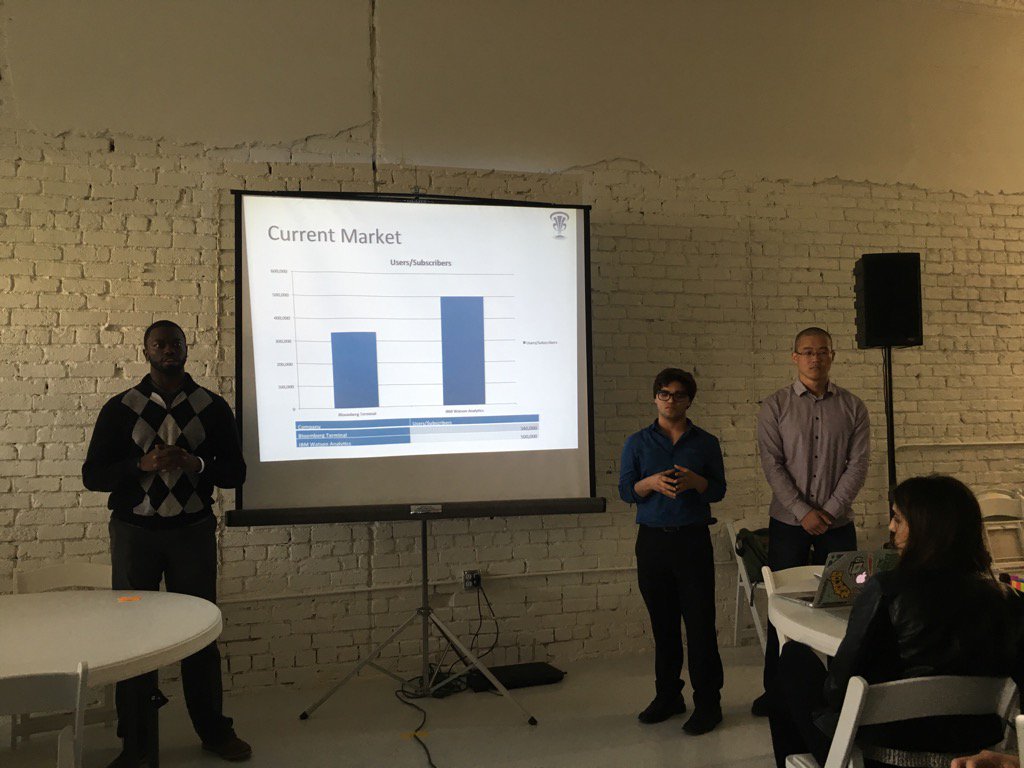 JTonyJeff's tweet photo. Startup Weekend Pitch 5:  Alfred Analytics. @SWmississippi @CoalesceJxn @InnovateMS #swJackson https://t.co/rH8Te4gpHr