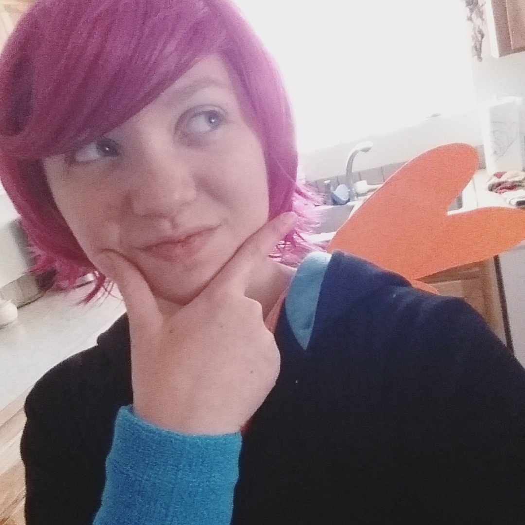 arc_overeactor's tweet photo. Just #costesting Scootaloo. I'm not wearing my contacts or my band-aids, but she's pretty much ready to go! https://t.co/Rimt99Zm3R