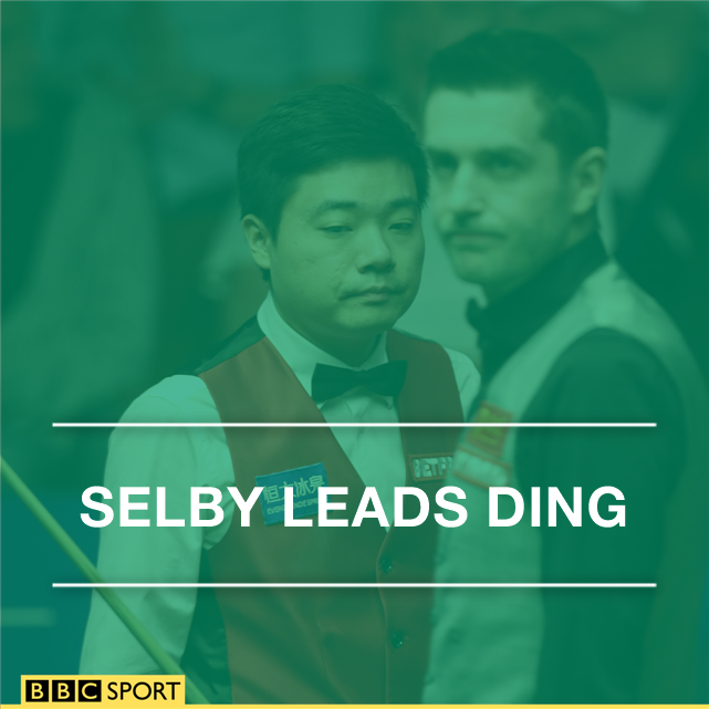 BBCSnooker's tweet image. Ding Junhui recovers from losing the first 6 frames but still trails Mark Selby 10-7 in the World Championship final