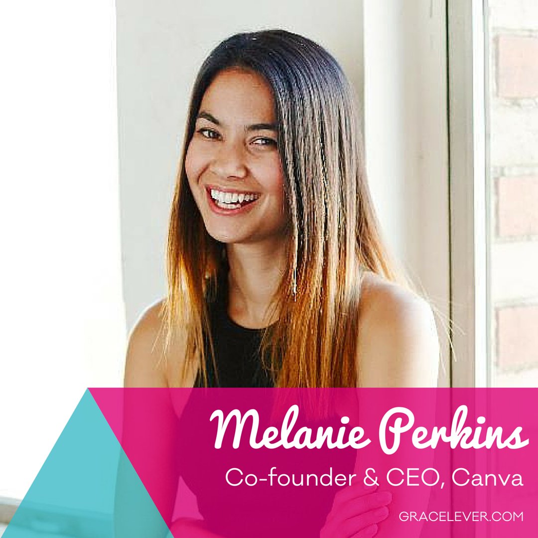 GraceLeverBiz's tweet photo. FFEOTW: @canva CEO, @MelanieCanva https://t.co/1yswoxPyVr
#gracelever #DoingDay #DoingAcademy #womeninbusiness https://t.co/qxEeRHCBRR