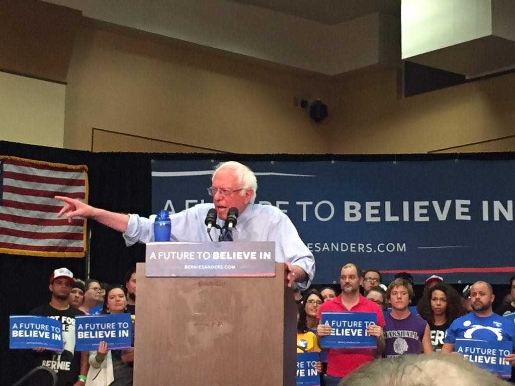 krystalvivian's tweet photo. On immigration, @BernieSanders calls for a pathway to citizenship for people here and major immigration reform https://t.co/q7lxyeJ3r9