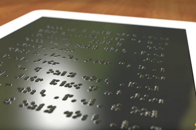 debraruh's tweet photo. Tablet For Blind People Will Be Out In The Market Soon https://t.co/boKQMrbBkF (via juice.li) https://t.co/RRBWbcZ12L