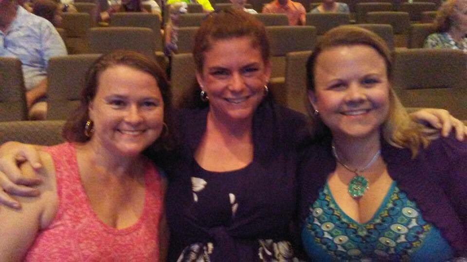 Hinkle2Alicia's tweet photo. Good friends, good message. #FbFirst2016 https://t.co/Y0JpgRo0CI