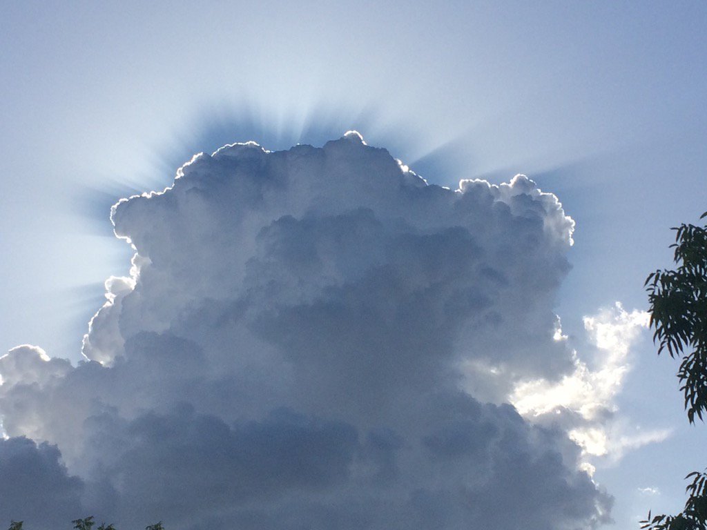 UptownKristen's tweet photo. So this is #badical ! #nofilter nature is rad https://t.co/ZjtinO4Ktp