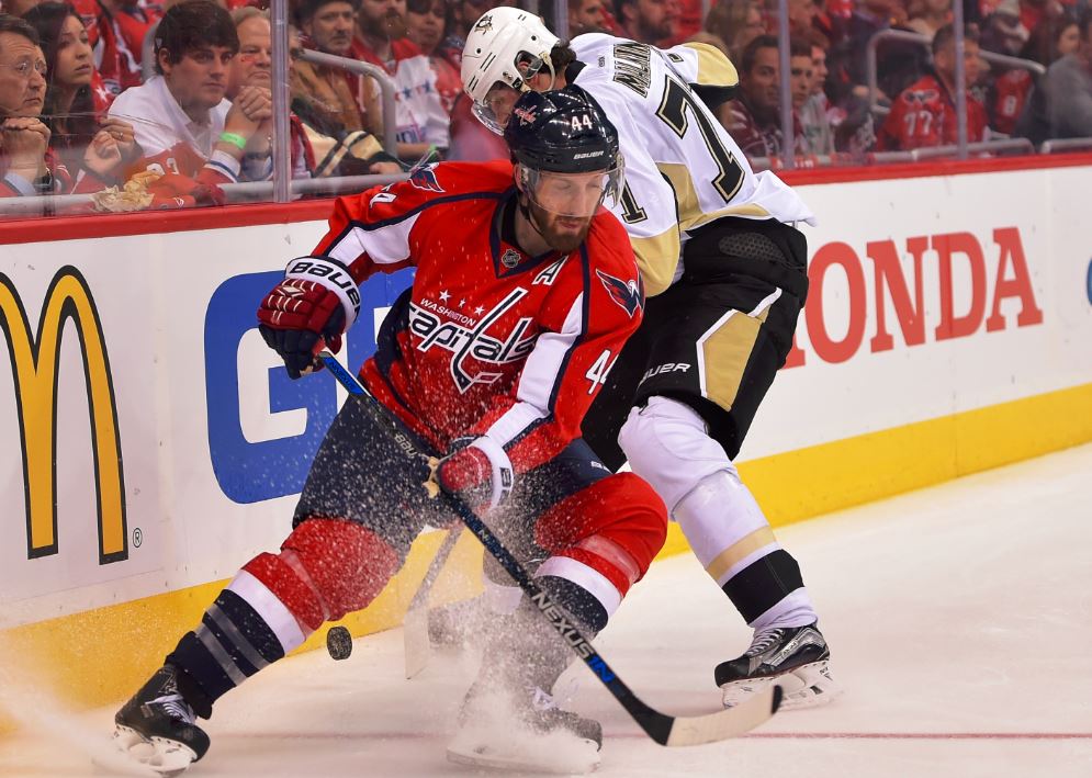 espn's tweet image. Caps' Brooks Orpik suspended three games for late hit on Pens' Olli Maatta: es.pn/1SWLrvw