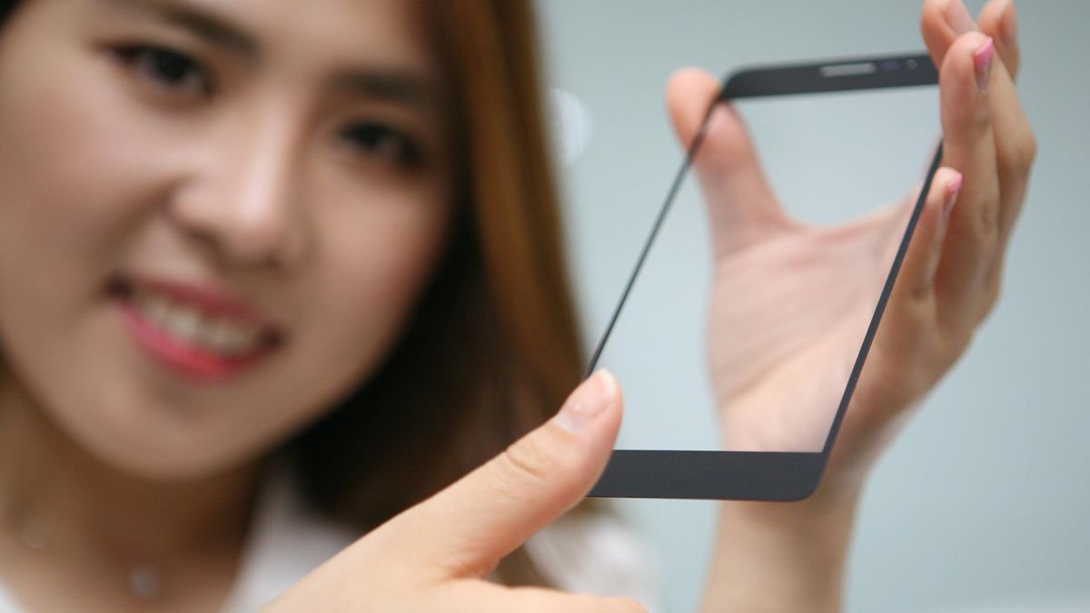 verge's tweet photo. LG's new fingerprint sensor sits under a smartphone screen https://t.co/7EXmZkta88 https://t.co/frUjcd9QCu