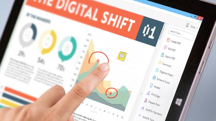 Change the way you work with Adobe Acrobat Pro DC with Adobe Document Cloud. bit.ly/software-promo…