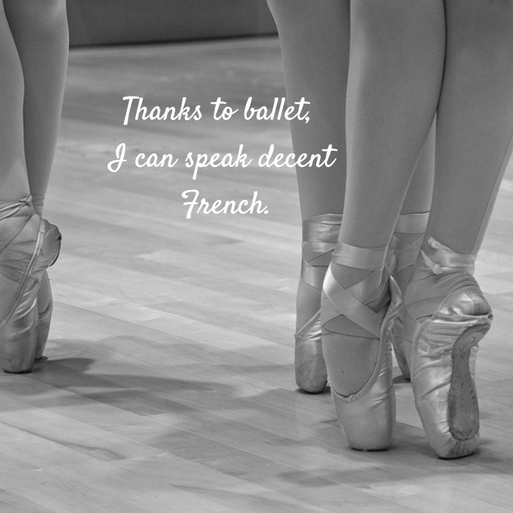 youngchoreoproj's tweet photo. Thanks to #ballet, I can speak decent French. #ycpla #dance #nonprofit https://t.co/h2Bg5dnZpc