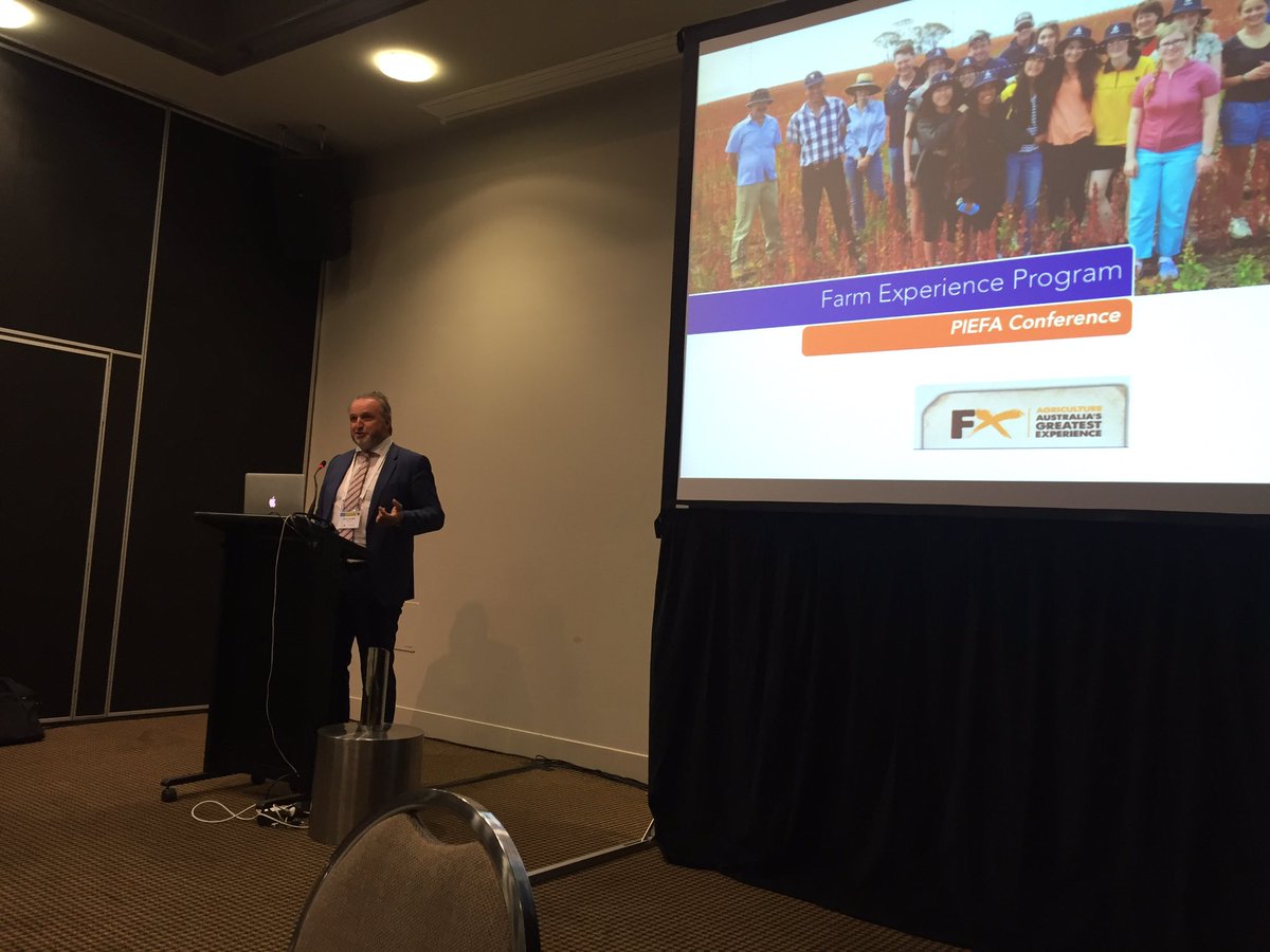 KuLacey95's tweet photo. Mark Oostdijk from Rabobank "banking for food" talking about the Farm Experience Program #piefa2016 https://t.co/Yo6E6V6NRN