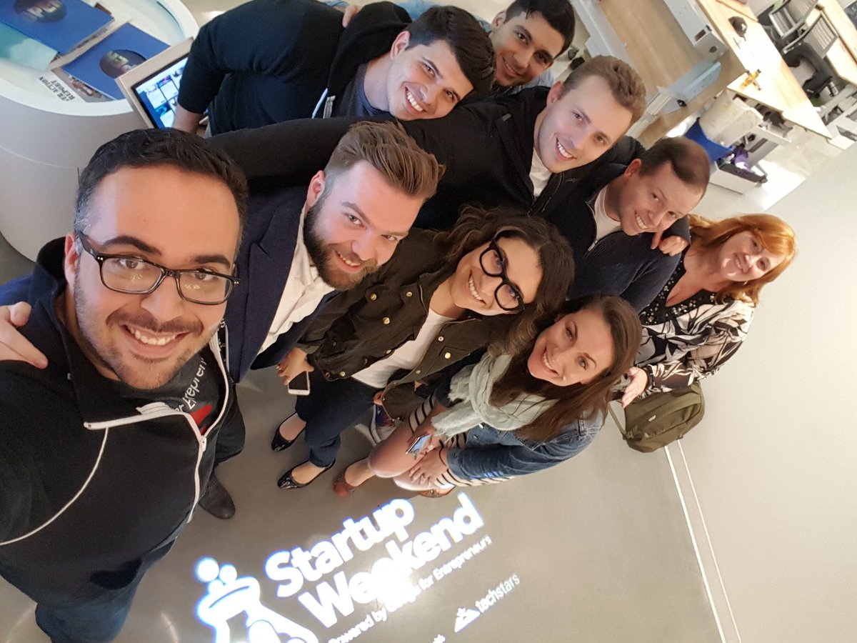 AldoAguirreG's tweet photo. And its a wrap! Amazing teams, amazing talent from @BoozAllen in the #BoozAllenTechstars @StartupWeekend! https://t.co/q8cPQduk13
