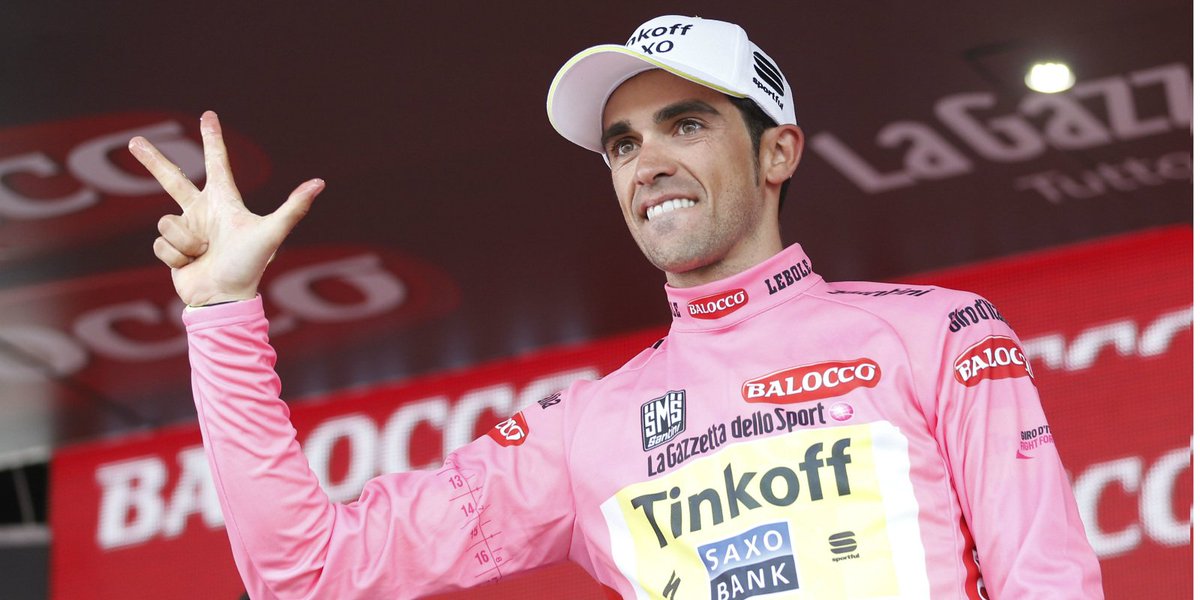 pinkjerseycom's tweet photo. 04/30 – @albertocontador Linked to @lampre_merida for 2017! (More at https://t.co/gmlemo1jc2) https://t.co/cSttzvnyWl