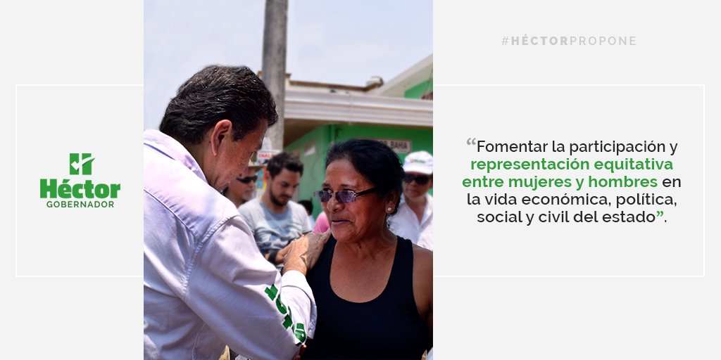 HectorYunes's tweet photo. Lucharé por igualdad de oportunidades de las Veracruzanas. La generación de empleo será el pilar de #UnNuevoVeracruz https://t.co/7J5V2Ce1J8
