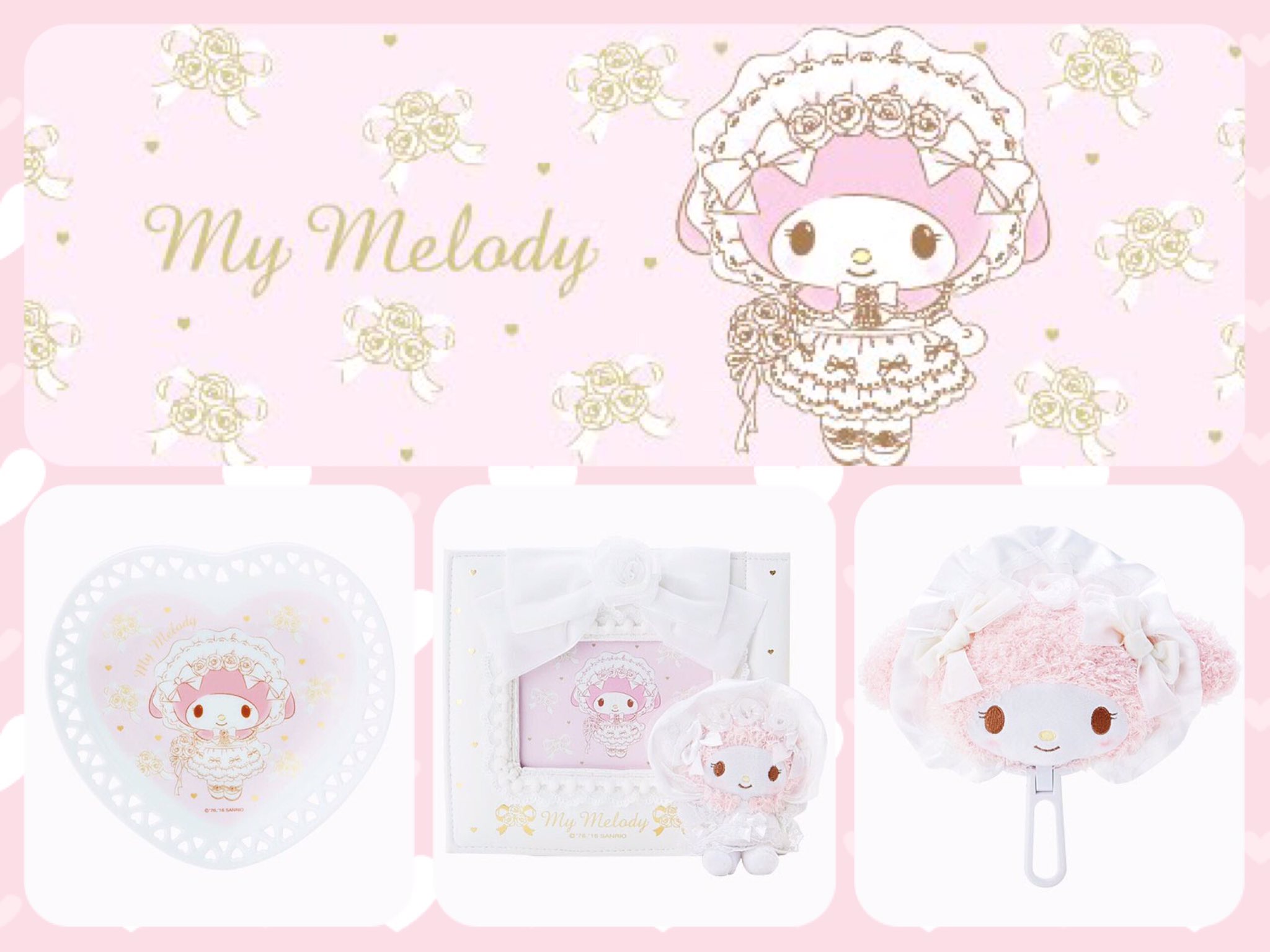 d*3様 【激レア】マイメロディ　ウェディング　マスコット d*3様 【激レア】マイメロディ ウェディング マスコット