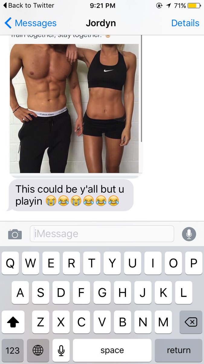 kylaashelton's tweet photo. Thanks jo... ๐๐ช๐ผ๐ #motivation #illworkonit @Jordyn_hicks https://t.co/jok5g8Fig3
