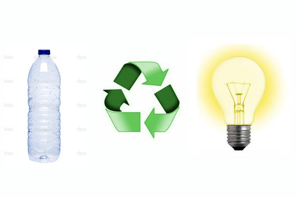 RecycledPlanet's tweet photo. Recycling one plastic bottle save enough energy to power a 60 Watt equivalent high efficiency LED bulb for 42 hours https://t.co/lrcpG4SfW1