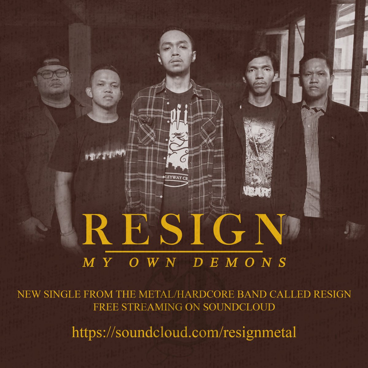 ResignTweet's tweet image. RESIGN - MY OWN DEMONS (2016 Single) soundcloud.com/resignmetal/my…