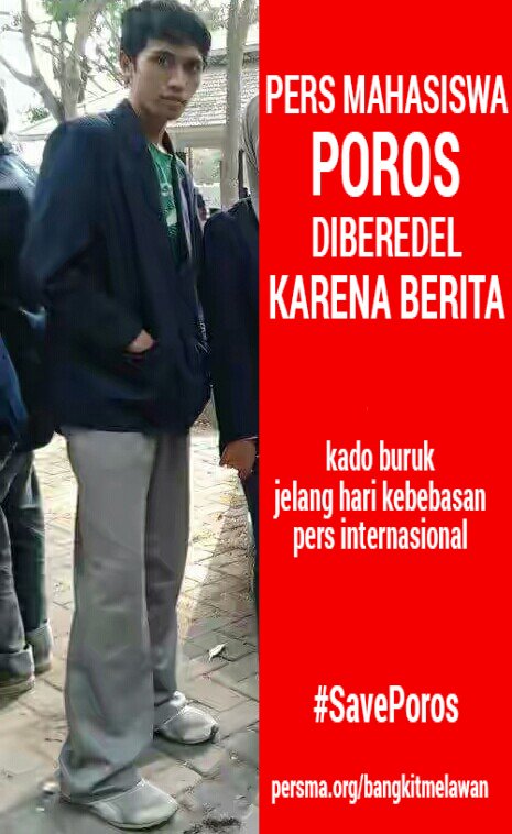 budiaprasetya's tweet image. #SavePoros