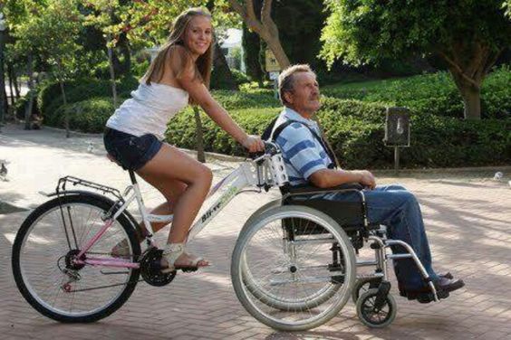 A nice leisurely cycle. Good idea?