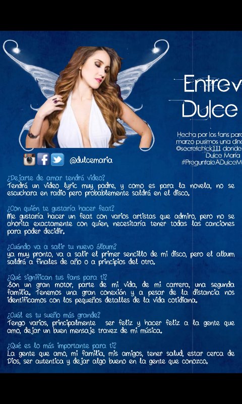 Filloreta_locaa's tweet photo. Lo mas bonito que me paso😍😭😭 @DulceMaria Gracias gracias @secretchick111 🙏🙏❤😘 https://t.co/sFTLPcQdDG