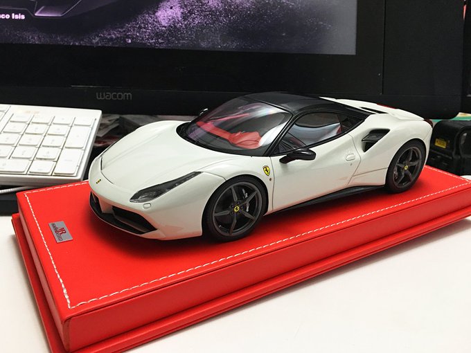 #Ferrari 488GTB
番号1だった ラッキー 