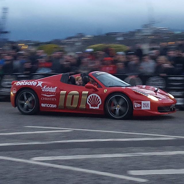 EdiClng's tweet photo. #Edinburgh welcomes the crazy #Gumball3000 #Shmee150 #TeamWolfpack sorry about the weather guys! safe travels https://t.co/nS00mrkPWo