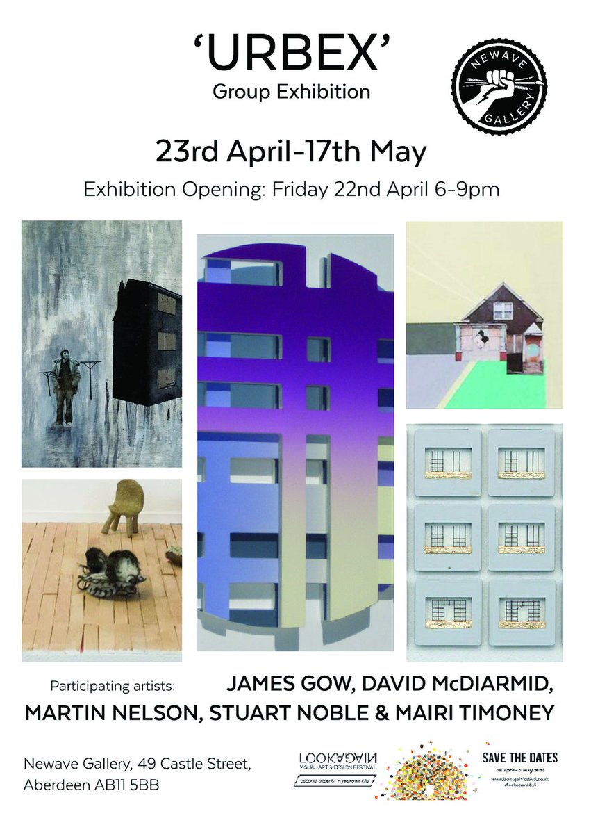 LookAgainABDN's tweet photo. URBEX is on today at @NewaveGallery on the Castlegate! Pop down & pay this great exhibition a visit! #lookagain2016 https://t.co/hTyABoKcaL