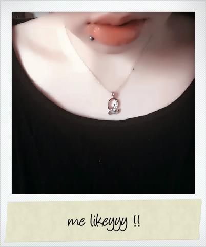 xoLuexo's tweet photo. finally i got my initial #neckless!! damn cute <3
#accessories #jewelry #me #lippierce https://t.co/d8hD7He8iw