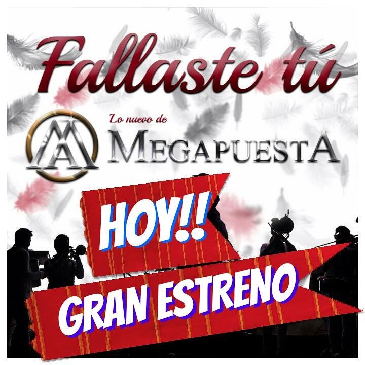 GrupoMegapuesta's tweet photo. Ya llego el exito del 2016... #megapuesta #fallastetu
Disfruten por que esto no para!!! https://t.co/tQBtFppzsT