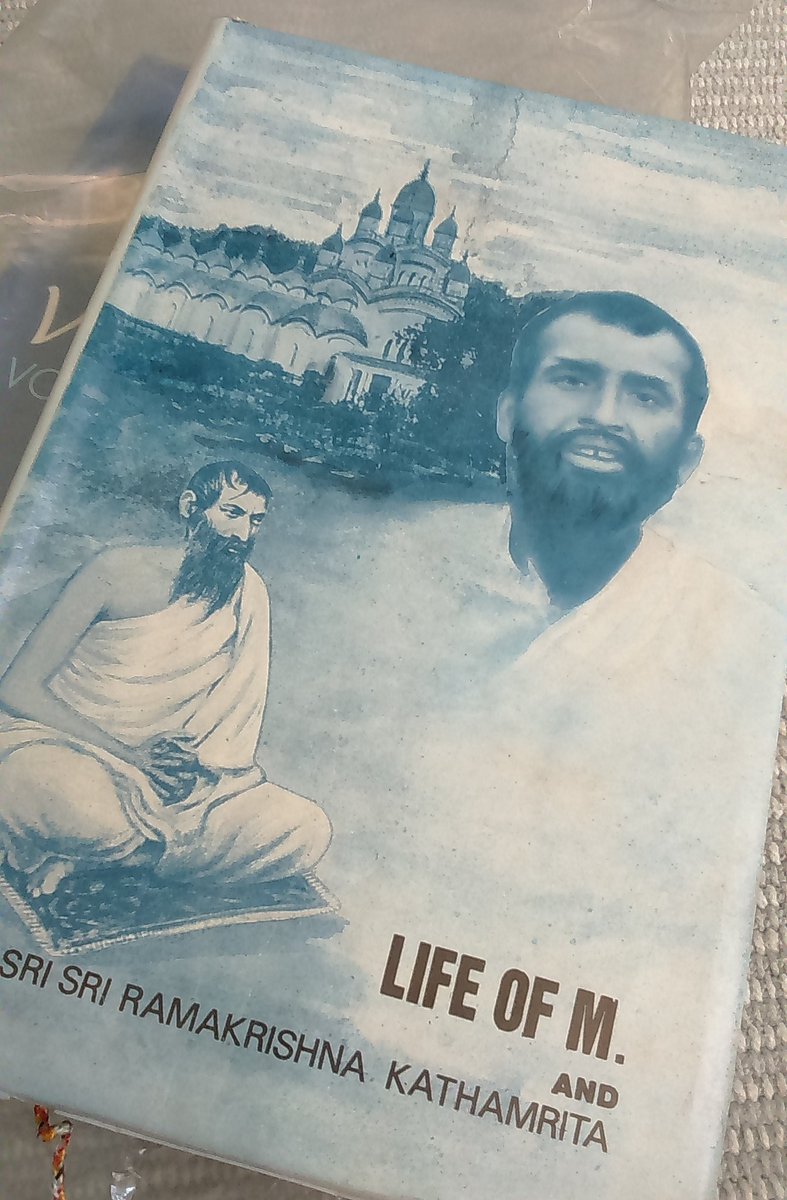 charuandguru's tweet photo. Finally getting to read 'Life of M' - authored 'Gospel of Sri Ramakrishna' #FirstEditionCopy #1988 #booksmustread https://t.co/rMXnrVEHSk