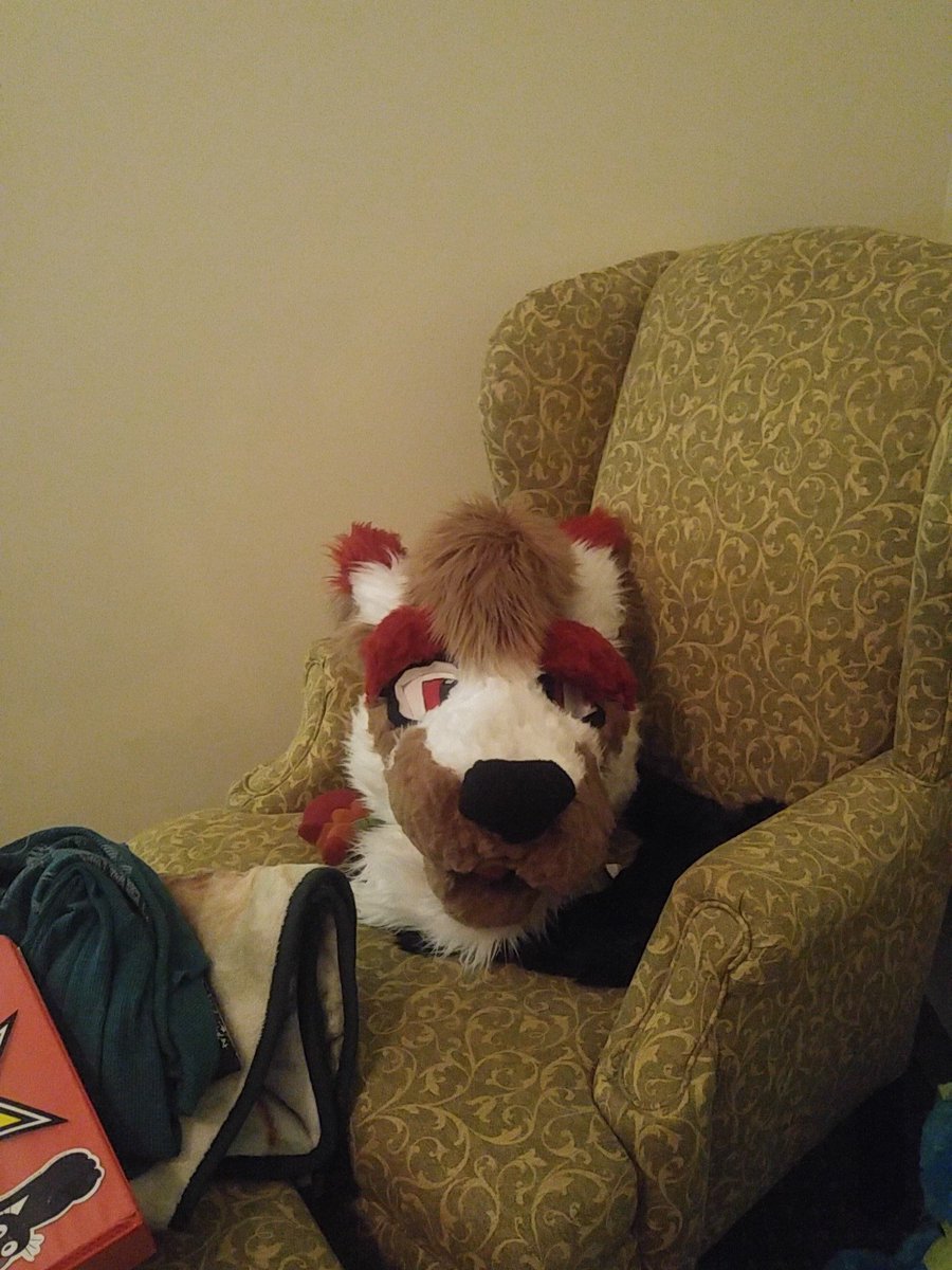 Durango06 On Twitter Say Hello To Mitsu My New Fursuit Head