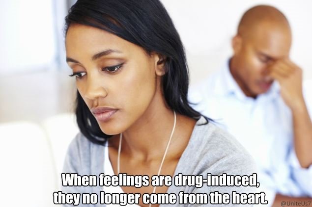 AprilMorford's tweet photo. When feelings are drug-induced they no longer come from the heart. #sicknotweak #endthestigma #imnotashamed https://t.co/r5uncmmwXA