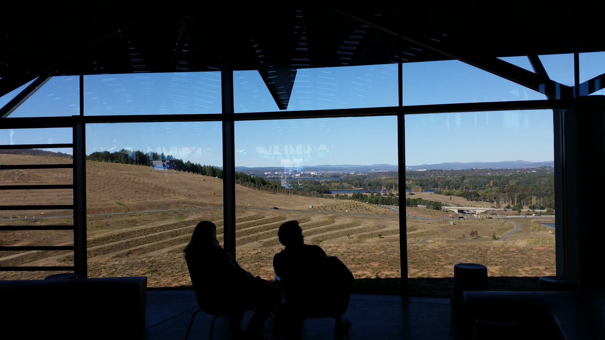 KerryWords's tweet photo. CANBERRA the city of trees with new plantings on their way. #piaf2016 https://t.co/I5Rlok8JFG