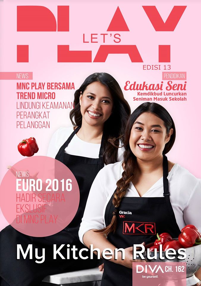 Baca dan unduh majalah Let's Play edisi May dng cover story "My Kitchen Rules" Diva di mncplaymedia.com/digital/magazi…