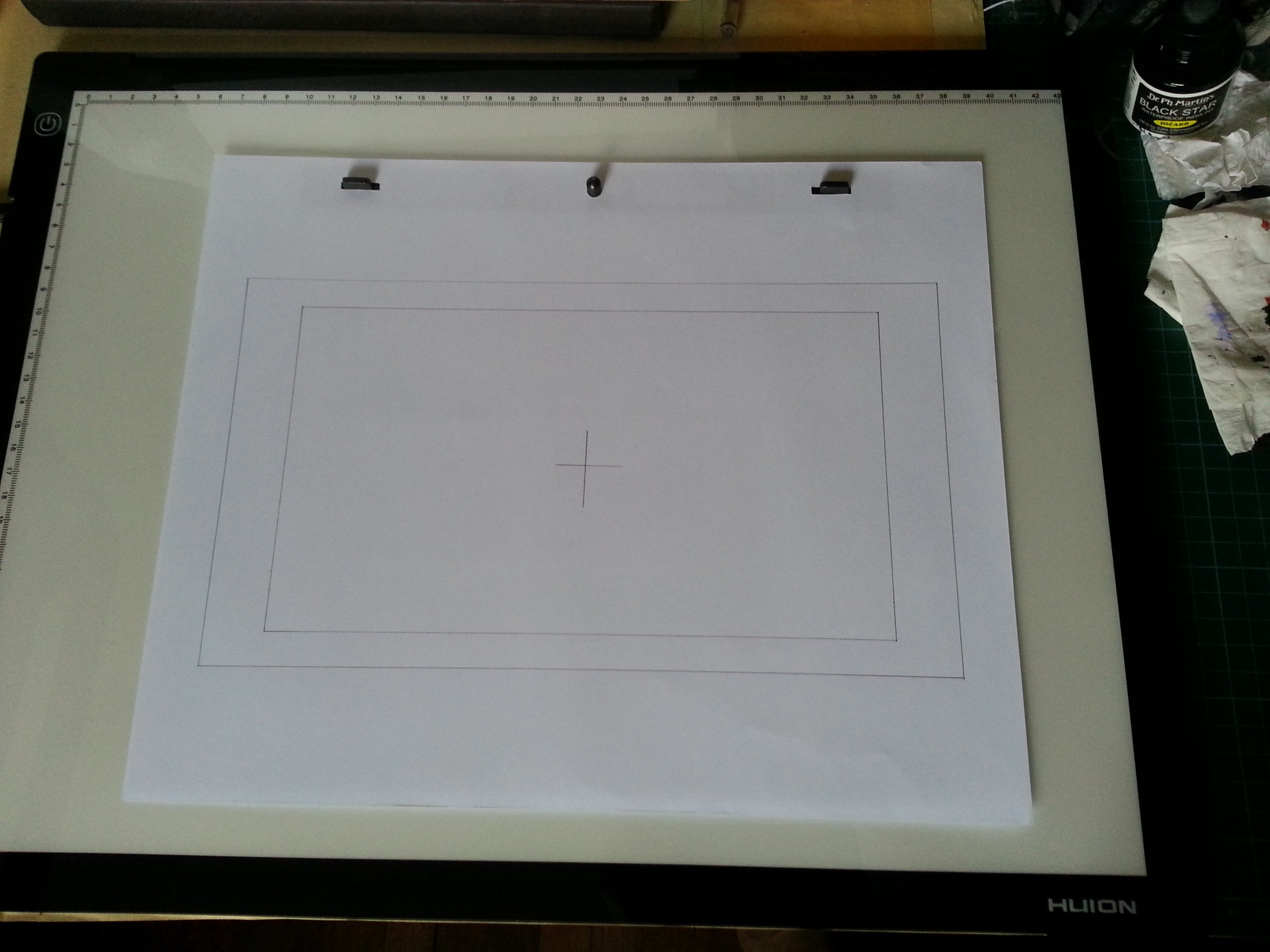 Yongcheng on X: Finally! My small set up for animation. A3 Huion light box  with a metal peg bar. Hoping to do some random animation.   / X