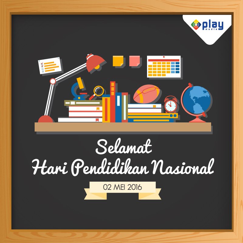 Selamat #Hardiknas 2 Mei 2016, Players! Semoga semua anak Indonesia mendapatkan pendidikan terbaik ya :)