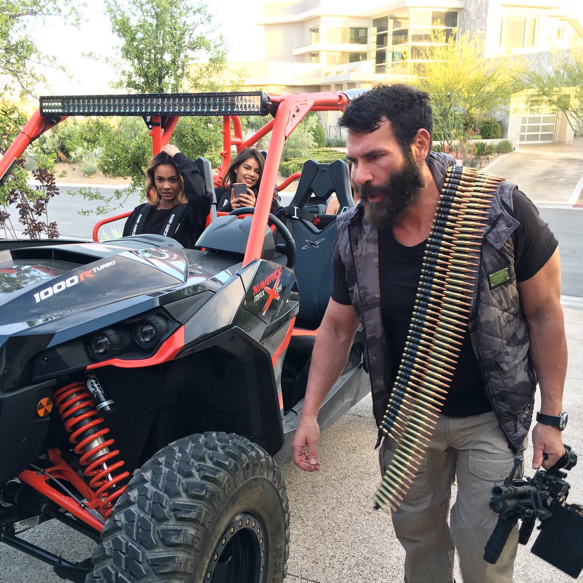 DanBilzerian's tweet photo. Because this is America https://t.co/JzyfjE6xAp