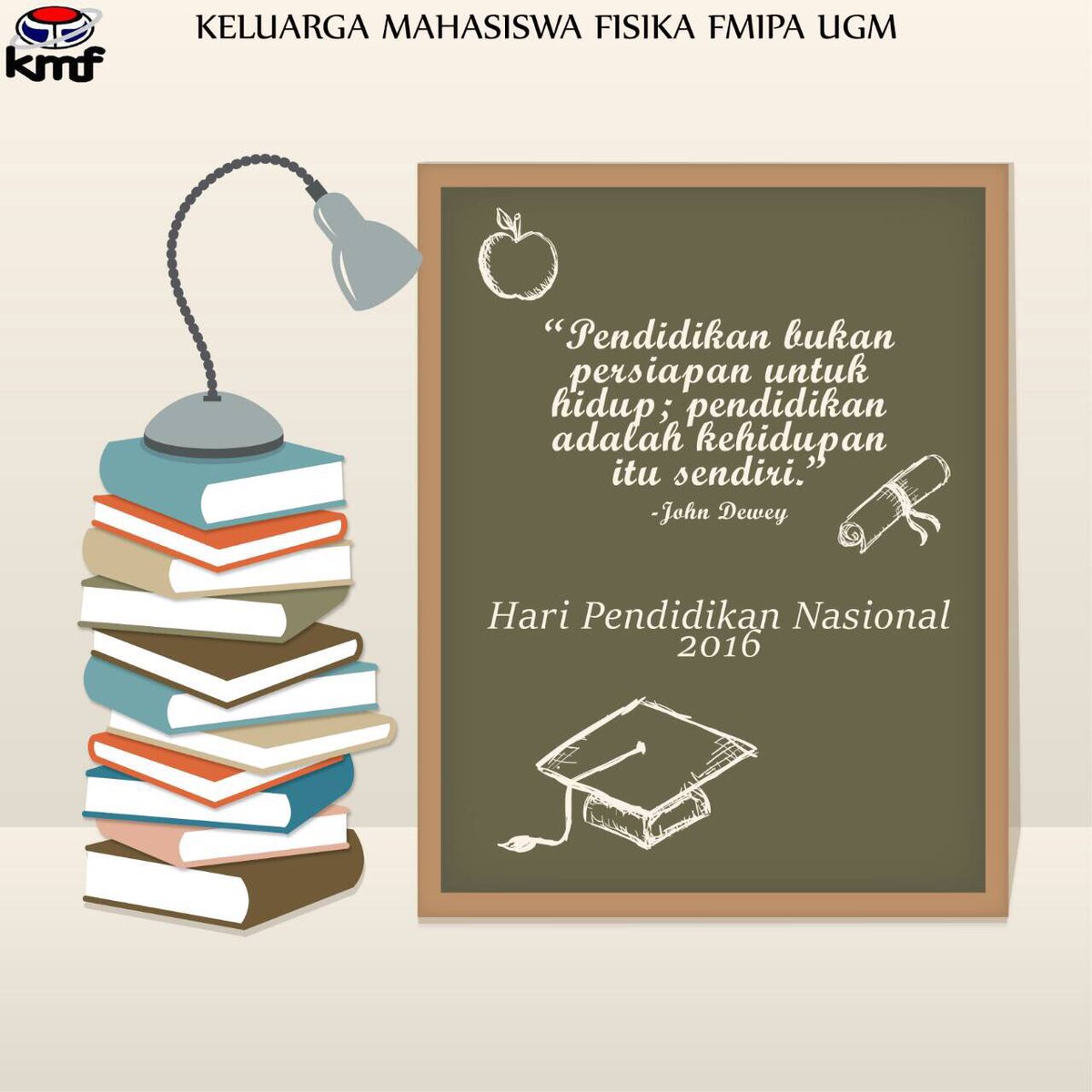 kmf_ugm's tweet photo. Education For All ! selamat hari pendidikan nasional 2016 ! https://t.co/pOkzRH82NS