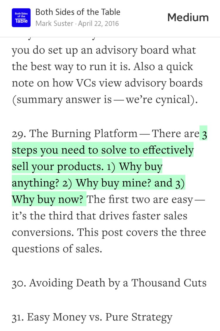 cloudfilesync's tweet image. “ 3 steps you need to solve to effectively sell your products. 1) Why buy…” — @msuster bothsidesofthetable.com/startup-advice…