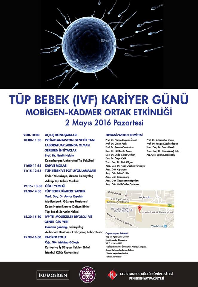 MOBİGEN-KADMER tarafından düzenlenen "Tüp Bebek (IVF) Kariyer Günü" başlıyor..
