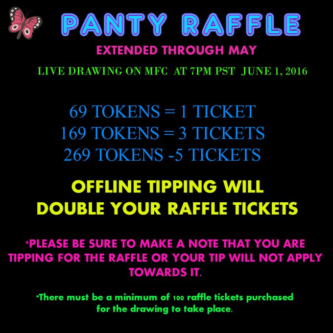 Panty Raffle has been extended through May. Tip offline to get double raffle tickets... https://t.co<a href="/tag/las_vegas"class="tags"><span>#las_vegas</span></a>